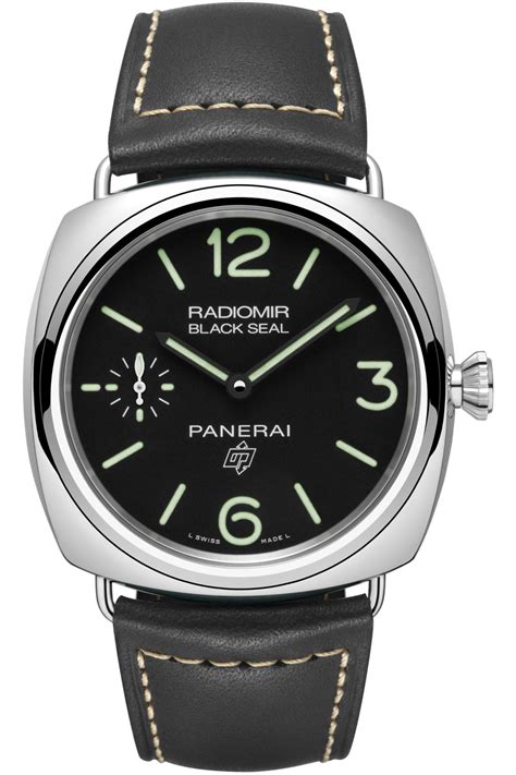 panerai black seal logo|radiomir Panerai price.